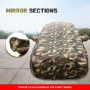 Camouflage Maruti Fronx car body cover with mirror sections and snug fit Fronx Car Cover  Waterproof