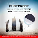 Maruti Baleno Car Cover dustproof with triple stitched seams for zero dust entry and protection