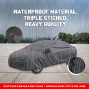 Swift Dzire Car Cover Waterproof grey full body cover on Maruti Swift Dzire New Model in heavy rain triple stitched