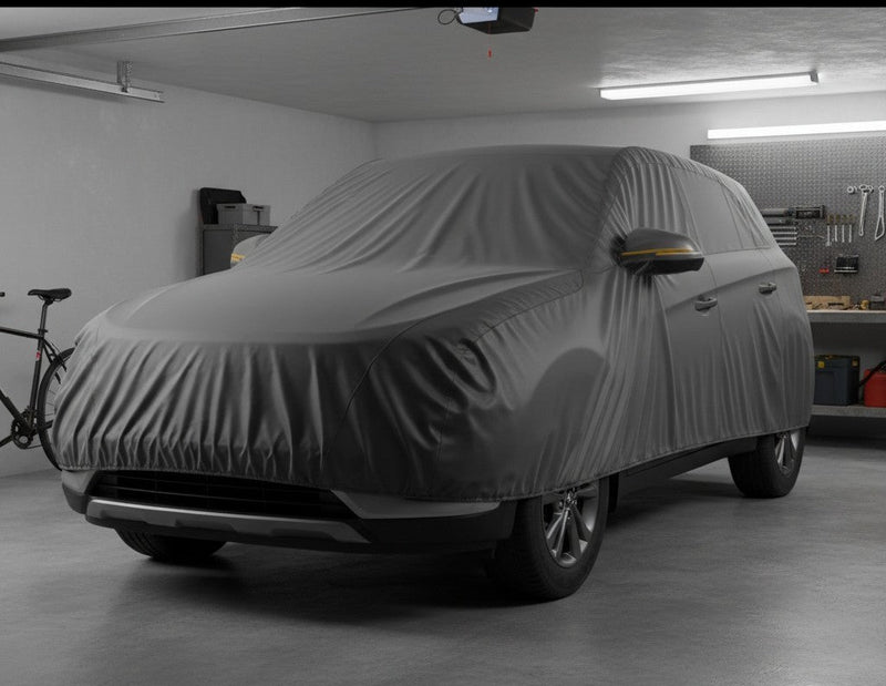 All season Hyundai Creta waterproof car cover with strong fabric body protection