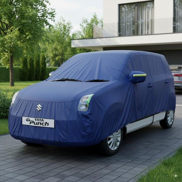 Tata Punch Car Cover Waterproof snug fit body cover for outdoor and indoor car protection