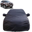 Autofact Fortuner Car Cover - TearTough - Dog Proof / Waterproof Car Body Cover for Toyota Fortuner - With Mirror Pockets, Triple Stitched, Bottom Fully Elastic, Adjustable Belt and Buckle (Grey 4x4)