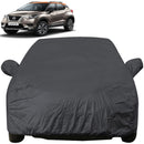 Autofact Kicks Car Cover - EasyShield - Car Body Cover for Nissan Kicks - With Mirror Pockets, Triple Stitched, Bottom Fully Elastic, Adjustable Belt and Buckle (Grey 190T)