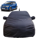 Autofact Ignis Car Cover - TearTough - Car Body Cover for Maruti Ignis  - With Mirror & Antenna Pockets, Triple Stitched, Bottom Fully Elastic, Adjustable Belt and Buckle (Grey 4x4)