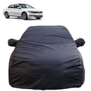 Autofact Passat Car Cover - TearTough - Dog Proof / Waterproof Car Body Cover for Volkswagen Passat - With Mirror Pockets, Triple Stitched, Bottom Fully Elastic, Adjustable Belt and Buckle (Grey 4x4)