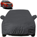 Autofact Elevate Car Cover - EasyShield - Car Body Cover for Honda Elevate - With Mirror Pockets, Triple Stitched, Bottom Fully Elastic, Adjustable Belt and Buckle (Grey 190T)