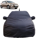 Autofact Old i20 Car Cover - TearTough - Dog Proof / Waterproof Car Body Cover for Hyundai Old i20 - With Mirror & Antenna Pockets, Triple Stitched, Bottom Fully Elastic, Adjustable Belt and Buckle (Grey 4x4)