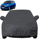 Autofact Datsun Go Plus Car Cover - EasyShield - Car Body Cover for Nissan Datsun Go Plus - With Mirror Pockets, Triple Stitched, Bottom Fully Elastic, Adjustable Belt and Buckle (Grey 190T)