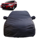 Autofact Xylo Car Cover - TearTough - Dog Proof / Waterproof Car Body Cover for Mahindra Xylo - With Mirror Pockets, Triple Stitched, Bottom Fully Elastic, Adjustable Belt and Buckle (Grey 4x4)