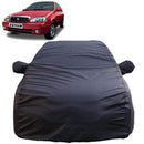 Autofact Esteem Car Cover - TearTough - Dog Proof / Waterproof Car Body Cover for Maruti Esteem - With Mirror Pockets, Triple Stitched, Bottom Fully Elastic, Adjustable Belt and Buckle (Grey 4x4)