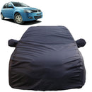 Autofact Verito Car Cover - TearTough - Dog Proof / Waterproof Car Body Cover for Mahindra Verito - With Mirror Pockets, Triple Stitched, Bottom Fully Elastic, Adjustable Belt and Buckle (Grey 4x4)