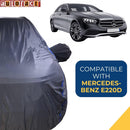Autofact E220d Car Cover - CoreProtect - Water Resistant Car Body Cover for Mercedes -Benz E220d (Grey 210D)