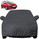 Autofact Getz Car Cover - EasyShield - Car Body Cover for Hyundai Getz - With Mirror Pockets, Triple Stitched, Bottom Fully Elastic, Adjustable Belt and Buckle (Grey 190T)