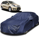 Autofact Mobilio Car Cover - EasyShield - Car Body Cover for Honda Mobilio - With Mirror Pockets, Triple Stitched, Bottom Fully Elastic, Adjustable Belt and Buckle (Navy 190T)