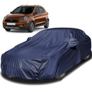 Autofact Freestyle Car Cover - EasyShield - Car Body Cover for Ford Freestyle - With Mirror Pockets, Triple Stitched, Bottom Fully Elastic, Adjustable Belt and Buckle (Navy 190T)