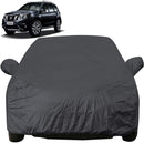 Autofact Terrano Car Cover - EasyShield - Car Body Cover for Nissan Terrano - With Mirror Pockets, Triple Stitched, Bottom Fully Elastic, Adjustable Belt and Buckle (Grey 190T)