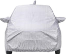 Autofact Corolla Altis Car Cover - FlexGuard - Waterproof Car Body Cover for Toyota Corolla Altis - With Mirror Pockets, Triple Stitched, Bottom Fully Elastic, Adjustable Belt and Buckle (Silver)