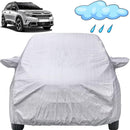 Autofact C5 Car Cover - FlexGuard - Waterproof Car Body Cover for Citroen C5 - With Mirror Pockets, Triple Stitched, Bottom Fully Elastic, Adjustable Belt and Buckle (Silver)