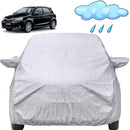 Autofact Etios Liva Car Cover - FlexGuard - Waterproof Car Body Cover for Toyota Etios Liva - With Mirror Pockets, Triple Stitched, Bottom Fully Elastic, Adjustable Belt and Buckle (Silver)