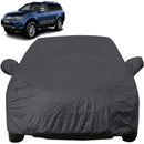 Autofact Pajero Car Cover - EasyShield - Car Body Cover for Mitsubishi Pajero - With Mirror Pockets, Triple Stitched, Bottom Fully Elastic, Adjustable Belt and Buckle (Grey 190T)