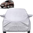 Autofact Zen Estilo Car Cover - FlexGuard - Waterproof Car Body Cover for Maruti Zen Estilo - With Mirror Pockets, Triple Stitched, Bottom Fully Elastic, Adjustable Belt and Buckle (Silver)
