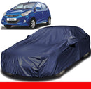 Autofact Eon Car Cover - EasyShield - Car Body Cover for Hyundai Eon - With Mirror Pockets, Triple Stitched, Bottom Fully Elastic, Adjustable Belt and Buckle (Navy 190T)