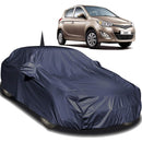 Autofact Old i20 Car Cover - EasyShield - Car Body Cover for Hyundai Old i20 - With Mirror Pockets, Triple Stitched, Bottom Fully Elastic, Adjustable Belt and Buckle (Navy 190T)