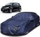 Autofact Etios Liva Car Cover - EasyShield - Car Body Cover for Toyota Etios Liva - With Mirror Pockets, Triple Stitched, Bottom Fully Elastic, Adjustable Belt and Buckle (Navy 190T)