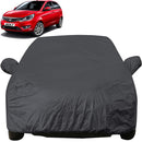 Autofact Bolt Car Cover - EasyShield - Car Body Cover for Tata Bolt - With Mirror Pockets, Triple Stitched, Bottom Fully Elastic, Adjustable Belt and Buckle (Grey 190T)