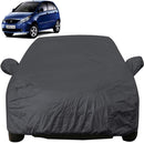 Autofact Indica Car Cover - EasyShield - Car Body Cover for Tata Indica - With Mirror Pockets, Triple Stitched, Bottom Fully Elastic, Adjustable Belt and Buckle (Grey 190T)