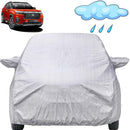 Autofact Elevate Car Cover - FlexGuard - Waterproof Car Body Cover for Honda Elevate - With Mirror Pockets, Triple Stitched, Bottom Fully Elastic, Adjustable Belt and Buckle (Silver)
