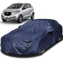 Autofact Redi Go Car Cover - EasyShield - Car Body Cover for Nissan Redi Go - With Mirror Pockets, Triple Stitched, Bottom Fully Elastic, Adjustable Belt and Buckle (Navy 190T)