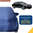 Autofact C300 Car Cover - CoreProtect - Water Resistant Car Body Cover for Mercedes -Benz C300 (Navy 210D)