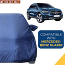 Autofact GLA250 Car Cover - CoreProtect - Water Resistant Car Body Cover for Mercedes -Benz GLA250 (Navy 210D)