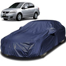 Autofact SX4 Car Cover - EasyShield - Car Body Cover for Maruti SX4 - With Mirror Pockets, Triple Stitched, Bottom Fully Elastic, Adjustable Belt and Buckle (Navy 190T)
