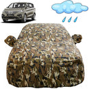 Autofact Rumion Car Cover - FlexGuard - Waterproof Car Body Cover for Toyota Rumion - With Mirror Pockets, Triple Stitched, Bottom Fully Elastic, Adjustable Belt and Buckle (Camouflage)
