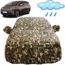 Autofact Stargazer Car Cover - FlexGuard - Waterproof Car Body Cover for Hyundai Stargazer - With Mirror Pockets, Triple Stitched, Bottom Fully Elastic, Adjustable Belt and Buckle (Camouflage)