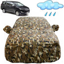 Autofact Innova Crysta Car Cover - FlexGuard - Waterproof Car Body Cover for Toyota Innova Crysta - With Mirror Pockets, Triple Stitched, Bottom Fully Elastic, Adjustable Belt and Buckle (Camouflage)