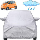 Autofact Nano Car Cover - FlexGuard - Waterproof Car Body Cover for Tata Nano - With Mirror Pockets, Triple Stitched, Bottom Fully Elastic, Adjustable Belt and Buckle (Silver)