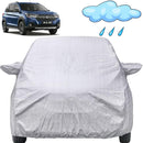 Autofact XL6 Car Cover - FlexGuard - Waterproof Car Body Cover for Maruti XL6 - With Mirror Pockets, Triple Stitched, Bottom Fully Elastic, Adjustable Belt and Buckle (Silver)
