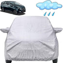 Autofact Marazzo Car Cover - FlexGuard - Waterproof Car Body Cover for Mahindra Marazzo - With Mirror Pockets, Triple Stitched, Bottom Fully Elastic, Adjustable Belt and Buckle (Silver)