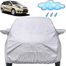 Autofact Mobilio Car Cover - FlexGuard - Waterproof Car Body Cover for Honda Mobilio - With Mirror Pockets, Triple Stitched, Bottom Fully Elastic, Adjustable Belt and Buckle (Silver)