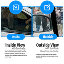 Autofact Vehicle specific Magnetic Car Sunshades for Maruti Baleno (2015-2021) – UV Protection, Heat Reduction, Privacy & Easy Installation (Set of 4 | Front 2 Half-Cut for Side Mirror Visibility, Rear 2 with Zippers)