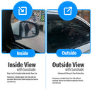 Autofact Vehicle specific Magnetic Car Sunshades for Maruti Baleno (2015-2021) – UV Protection, Heat Reduction, Privacy & Easy Installation (Set of 4 | Front with Zippers)