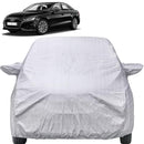 Audi A4 Car Cover Waterproof fitted on a sedan protecting the car from dust and weather