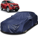 Mahindra XUV 500 Car Cover Waterproof navy blue full body cover with mirror pockets elastic hem and breathable fabric