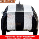 Swift Car Cover Waterproof for Maruti Swift Old Model with triple stitching and elastic bottom