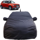 Venue Car Cover Waterproof full body black car cover for Hyundai Venue with mirror pockets and waterproof fabric