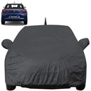 Baleno Car Cover Waterproof shown on Maruti Baleno protecting the vehicle from dust and water