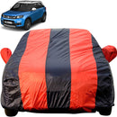 Brezza Car Cover Waterproof red and black striped protective car body cover for Maruti Brezza